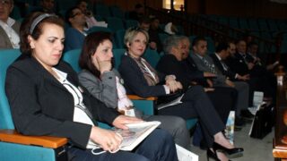 Visite du ministre des finance M. BENKHALFA Abderrahmane à l'université de Bejaia. 273 Visite du ministre des finance BENKHALFA Abderrahmane a l universite de Bejaia 08 Mai 2016 12