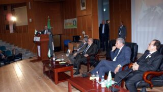 Visite du ministre des finance M. BENKHALFA Abderrahmane à l'université de Bejaia. 138 Visite du ministre des finance BENKHALFA Abderrahmane a l universite de Bejaia 08 Mai 2016 147