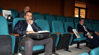 Visite du ministre des finance M. BENKHALFA Abderrahmane à l'université de Bejaia. 270 Visite du ministre des finance BENKHALFA Abderrahmane a l universite de Bejaia 08 Mai 2016 15