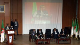 Visite du ministre des finance M. BENKHALFA Abderrahmane à l'université de Bejaia. 130 Visite du ministre des finance BENKHALFA Abderrahmane a l universite de Bejaia 08 Mai 2016 155