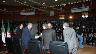 Visite du ministre des finance M. BENKHALFA Abderrahmane à l'université de Bejaia. 114 Visite du ministre des finance BENKHALFA Abderrahmane a l universite de Bejaia 08 Mai 2016 171