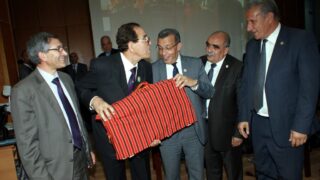 Visite du ministre des finance M. BENKHALFA Abderrahmane à l'université de Bejaia. 102 Visite du ministre des finance BENKHALFA Abderrahmane a l universite de Bejaia 08 Mai 2016 183