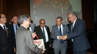 Visite du ministre des finance M. BENKHALFA Abderrahmane à l'université de Bejaia. 88 Visite du ministre des finance BENKHALFA Abderrahmane a l universite de Bejaia 08 Mai 2016 197