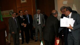 Visite du ministre des finance M. BENKHALFA Abderrahmane à l'université de Bejaia. 81 Visite du ministre des finance BENKHALFA Abderrahmane a l universite de Bejaia 08 Mai 2016 204