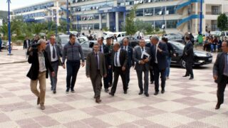 Visite du ministre des finance M. BENKHALFA Abderrahmane à l'université de Bejaia. 77 Visite du ministre des finance BENKHALFA Abderrahmane a l universite de Bejaia 08 Mai 2016 208