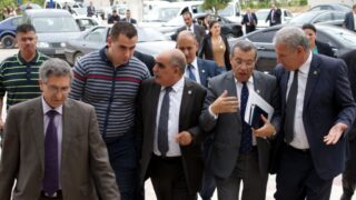 Visite du ministre des finance M. BENKHALFA Abderrahmane à l'université de Bejaia. 74 Visite du ministre des finance BENKHALFA Abderrahmane a l universite de Bejaia 08 Mai 2016 211