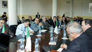 Visite du ministre des finance M. BENKHALFA Abderrahmane à l'université de Bejaia. 52 Visite du ministre des finance BENKHALFA Abderrahmane a l universite de Bejaia 08 Mai 2016 233