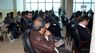 Visite du ministre des finance M. BENKHALFA Abderrahmane à l'université de Bejaia. 25 Visite du ministre des finance BENKHALFA Abderrahmane a l universite de Bejaia 08 Mai 2016 260