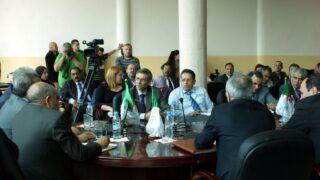 Visite du ministre des finance M. BENKHALFA Abderrahmane à l'université de Bejaia. 16 Visite du ministre des finance BENKHALFA Abderrahmane a l universite de Bejaia 08 Mai 2016 269