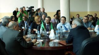 Visite du ministre des finance M. BENKHALFA Abderrahmane à l'université de Bejaia. 15 Visite du ministre des finance BENKHALFA Abderrahmane a l universite de Bejaia 08 Mai 2016 270