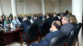 Visite du ministre des finance M. BENKHALFA Abderrahmane à l'université de Bejaia. 14 Visite du ministre des finance BENKHALFA Abderrahmane a l universite de Bejaia 08 Mai 2016 271