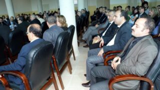 Visite du ministre des finance M. BENKHALFA Abderrahmane à l'université de Bejaia. 13 Visite du ministre des finance BENKHALFA Abderrahmane a l universite de Bejaia 08 Mai 2016 272