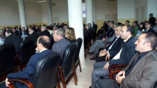 Visite du ministre des finance M. BENKHALFA Abderrahmane à l'université de Bejaia. 11 Visite du ministre des finance BENKHALFA Abderrahmane a l universite de Bejaia 08 Mai 2016 274