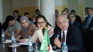 Visite du ministre des finance M. BENKHALFA Abderrahmane à l'université de Bejaia. 10 Visite du ministre des finance BENKHALFA Abderrahmane a l universite de Bejaia 08 Mai 2016 275