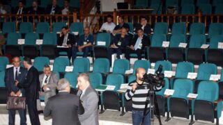 Visite du ministre des finance M. BENKHALFA Abderrahmane à l'université de Bejaia. 253 Visite du ministre des finance BENKHALFA Abderrahmane a l universite de Bejaia 08 Mai 2016 32