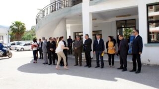 Visite du ministre des finance M. BENKHALFA Abderrahmane à l'université de Bejaia. 248 Visite du ministre des finance BENKHALFA Abderrahmane a l universite de Bejaia 08 Mai 2016 37