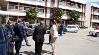 Visite du ministre des finance M. BENKHALFA Abderrahmane à l'université de Bejaia. 246 Visite du ministre des finance BENKHALFA Abderrahmane a l universite de Bejaia 08 Mai 2016 39