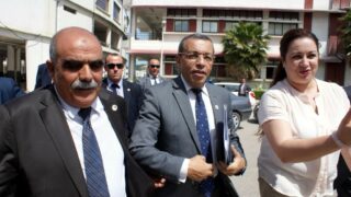 Visite du ministre des finance M. BENKHALFA Abderrahmane à l'université de Bejaia. 243 Visite du ministre des finance BENKHALFA Abderrahmane a l universite de Bejaia 08 Mai 2016 42