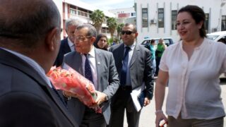 Visite du ministre des finance M. BENKHALFA Abderrahmane à l'université de Bejaia. 238 Visite du ministre des finance BENKHALFA Abderrahmane a l universite de Bejaia 08 Mai 2016 47