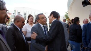 Visite du ministre des finance M. BENKHALFA Abderrahmane à l'université de Bejaia. 236 Visite du ministre des finance BENKHALFA Abderrahmane a l universite de Bejaia 08 Mai 2016 49