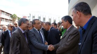 Visite du ministre des finance M. BENKHALFA Abderrahmane à l'université de Bejaia. 232 Visite du ministre des finance BENKHALFA Abderrahmane a l universite de Bejaia 08 Mai 2016 53