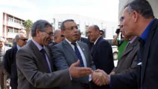 Visite du ministre des finance M. BENKHALFA Abderrahmane à l'université de Bejaia. 231 Visite du ministre des finance BENKHALFA Abderrahmane a l universite de Bejaia 08 Mai 2016 54