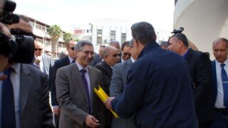 Visite du ministre des finance M. BENKHALFA Abderrahmane à l'université de Bejaia. 230 Visite du ministre des finance BENKHALFA Abderrahmane a l universite de Bejaia 08 Mai 2016 55
