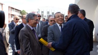 Visite du ministre des finance M. BENKHALFA Abderrahmane à l'université de Bejaia. 229 Visite du ministre des finance BENKHALFA Abderrahmane a l universite de Bejaia 08 Mai 2016 56