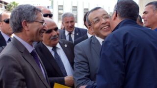 Visite du ministre des finance M. BENKHALFA Abderrahmane à l'université de Bejaia. 228 Visite du ministre des finance BENKHALFA Abderrahmane a l universite de Bejaia 08 Mai 2016 57
