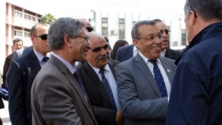 Visite du ministre des finance M. BENKHALFA Abderrahmane à l'université de Bejaia. 227 Visite du ministre des finance BENKHALFA Abderrahmane a l universite de Bejaia 08 Mai 2016 58