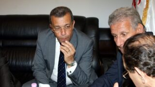 Visite du ministre des finance M. BENKHALFA Abderrahmane à l'université de Bejaia. 205 Visite du ministre des finance BENKHALFA Abderrahmane a l universite de Bejaia 08 Mai 2016 80
