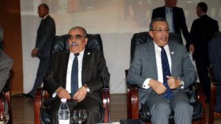 Visite du ministre des finance M. BENKHALFA Abderrahmane à l'université de Bejaia. 201 Visite du ministre des finance BENKHALFA Abderrahmane a l universite de Bejaia 08 Mai 2016 84