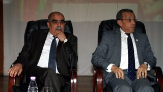 Visite du ministre des finance M. BENKHALFA Abderrahmane à l'université de Bejaia. 199 Visite du ministre des finance BENKHALFA Abderrahmane a l universite de Bejaia 08 Mai 2016 86