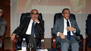 Visite du ministre des finance M. BENKHALFA Abderrahmane à l'université de Bejaia. 198 Visite du ministre des finance BENKHALFA Abderrahmane a l universite de Bejaia 08 Mai 2016 87