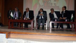 Visite du ministre des finance M. BENKHALFA Abderrahmane à l'université de Bejaia. 194 Visite du ministre des finance BENKHALFA Abderrahmane a l universite de Bejaia 08 Mai 2016 91