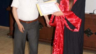 Ceremonie cloture annee universiraire FSNV Universite Bejaia 11 juillet 2019 51