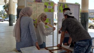 Compagne sensibilisation B organisee Association Protection Orientation Consommateur Environnement APOCE Universite Bejaia 23 0 18