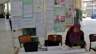 Compagne sensibilisation B organisee Association Protection Orientation Consommateur Environnement APOCE Universite Bejaia 23 0 19