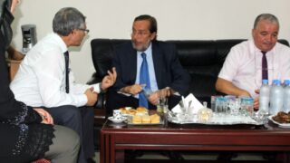 Visite ambassadeur Espagne en Algerie Fernando Moran a universite A MIRA Bejaia 03 juillet 2019 162