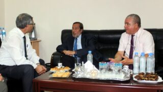 Visite ambassadeur Espagne en Algerie Fernando Moran a universite A MIRA Bejaia 03 juillet 2019 165
