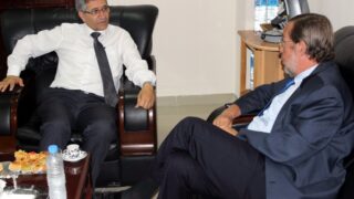 Visite ambassadeur Espagne en Algerie Fernando Moran a universite A MIRA Bejaia 03 juillet 2019 167