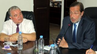 Visite ambassadeur Espagne en Algerie Fernando Moran a universite A MIRA Bejaia 03 juillet 2019 182
