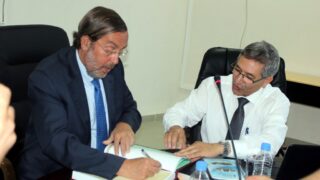 Visite ambassadeur Espagne en Algerie Fernando Moran a universite A MIRA Bejaia 03 juillet 2019 186