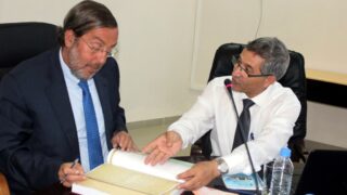 Visite ambassadeur Espagne en Algerie Fernando Moran a universite A MIRA Bejaia 03 juillet 2019 187