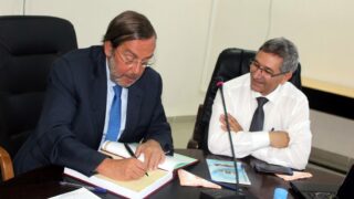 Visite ambassadeur Espagne en Algerie Fernando Moran a universite A MIRA Bejaia 03 juillet 2019 188