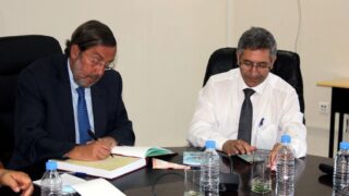 Visite ambassadeur Espagne en Algerie Fernando Moran a universite A MIRA Bejaia 03 juillet 2019 193