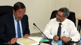 Visite ambassadeur Espagne en Algerie Fernando Moran a universite A MIRA Bejaia 03 juillet 2019 195