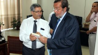 Visite ambassadeur Espagne en Algerie Fernando Moran a universite A MIRA Bejaia 03 juillet 2019 202