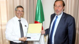 Visite ambassadeur Espagne en Algerie Fernando Moran a universite A MIRA Bejaia 03 juillet 2019 205