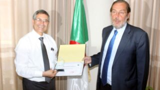 Visite ambassadeur Espagne en Algerie Fernando Moran a universite A MIRA Bejaia 03 juillet 2019 206